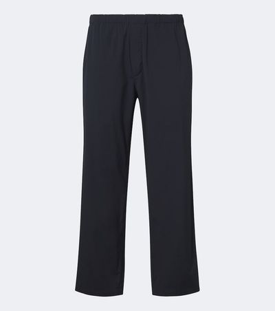 The Row The Row Pascale cotton-blend poplin straight pants