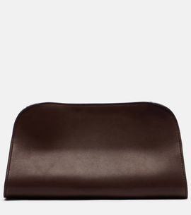 The Row The Row Peggy Medium leather clutch