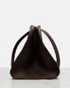 The Row The Row Peggy Medium leather clutch - 6