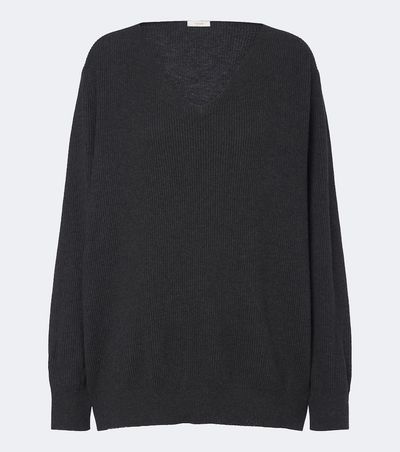 The Row The Row Phef cotton and cashmere sweater