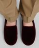 The Row The Row Ponti velvet slip-on shoes - 2