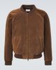The Row The Row Ramiro suede bomber jacket - 1