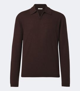 The Row The Row Ripley cashmere polo sweater