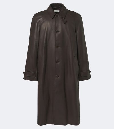 The Row The Row Sitali leather car coat