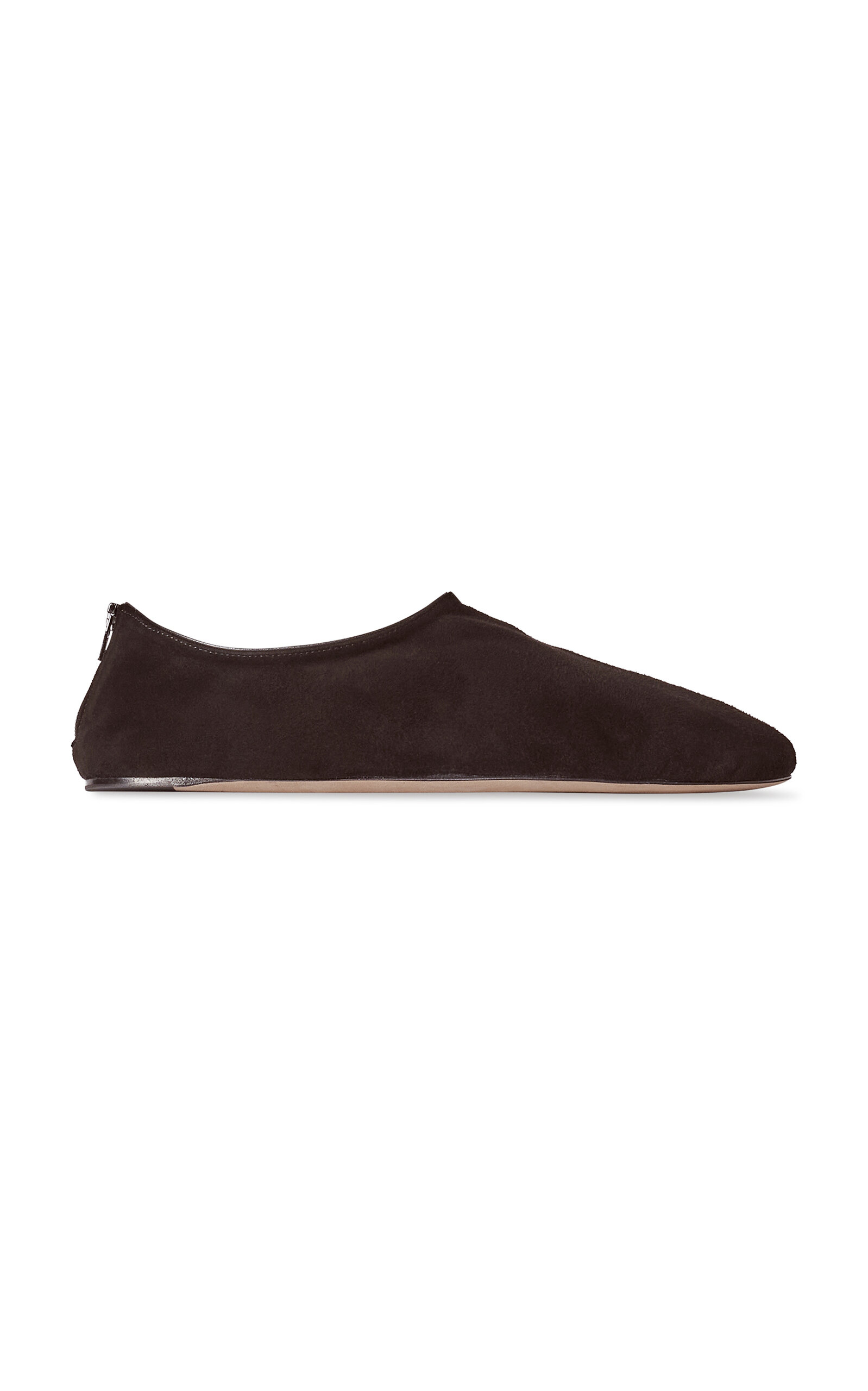 The Row The Row Stellene Suede Slippers