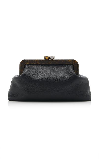 The Row The Row Suri Leather Clutch