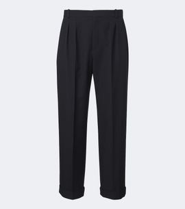 The Row The Row Tavel pleated wool and cashmere straight pants