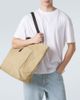 The Row The Row Tori leather-trimmed canvas tote bag - 3