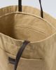 The Row The Row Tori leather-trimmed canvas tote bag - 4