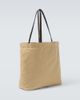 The Row The Row Tori leather-trimmed canvas tote bag - 5