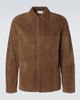 The Row The Row Ulrich paneled suede jacket - 1