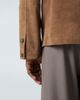 The Row The Row Ulrich paneled suede jacket - 6