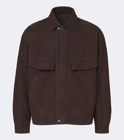 The Row The Row Vana reversible leather blouson jacket