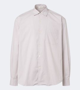 The Row The Row Vanja striped cotton shirt