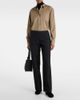 The Row The Row Vincit pony hair slip-on shoes - 3