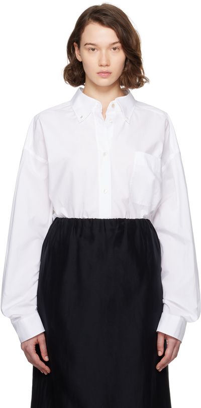 The Row The Row White Victoria Shirt