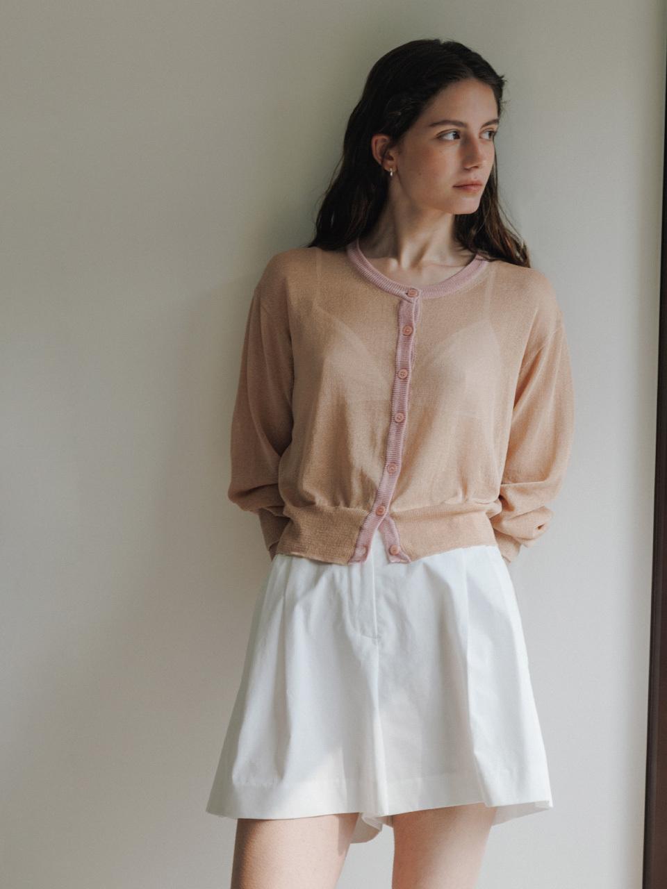 THE RYE Banding Half Shorts_White
