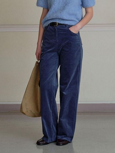 THE RYE Corduroy Pants (Blue)