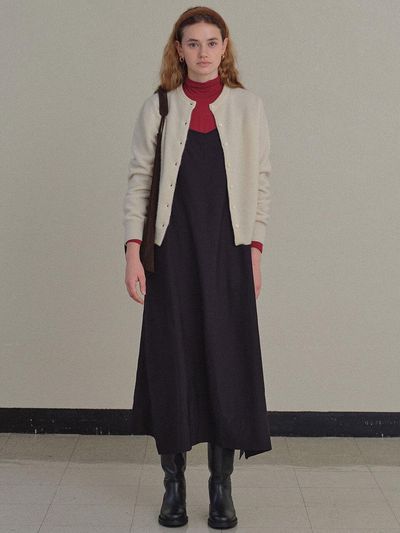 THE RYE Layered Dress (Black)