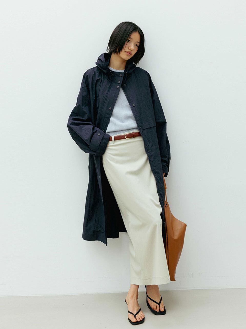 THE RYE Light Windbreaker Coat [Navy]