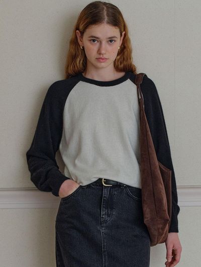 THE RYE Raglan Knit (Black)