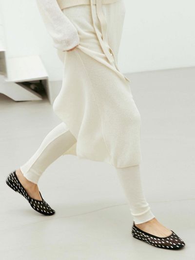 THE RYE Ribbed Leggings [WHITE]
