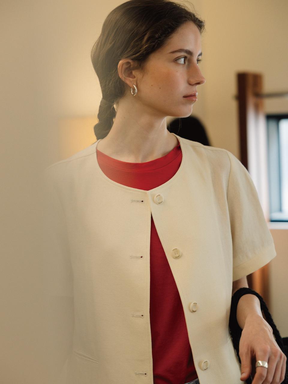 THE RYE Round Half Jacket