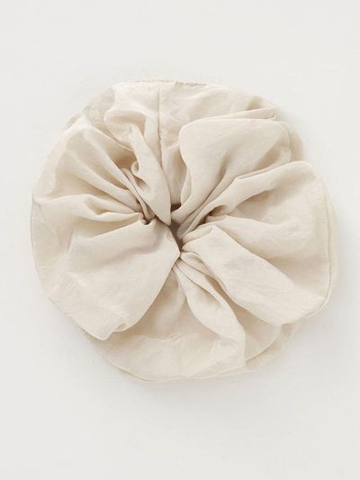 THE RYE Silky L Scrunchie [Beige]