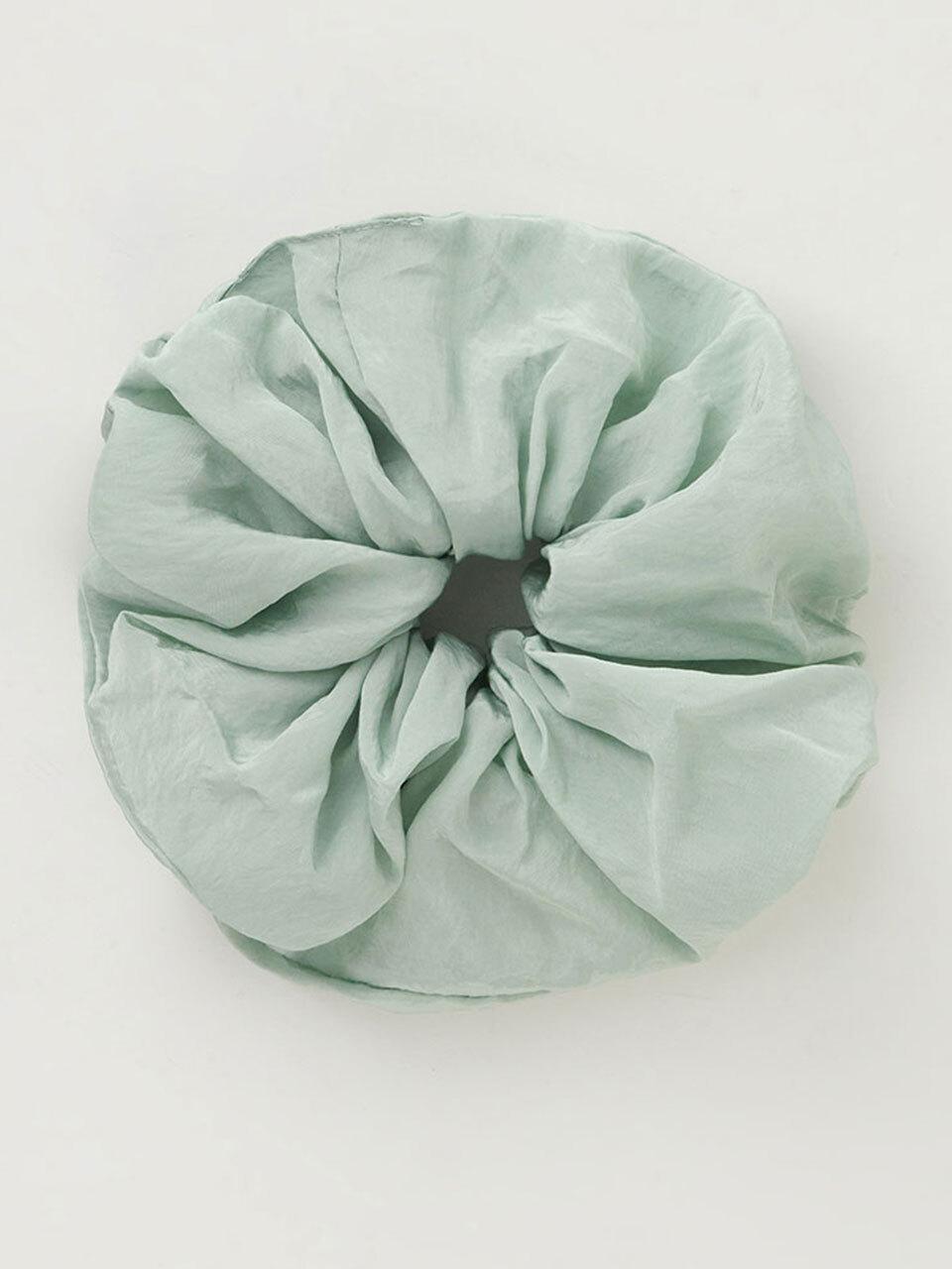 THE RYE Silky L Scrunchie [GREEN]