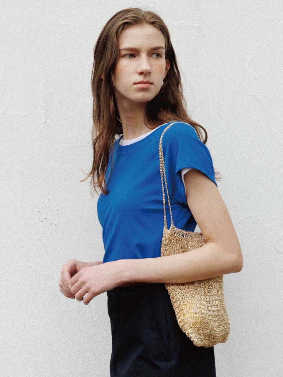THE RYE Slim T-shirts(Blue)
