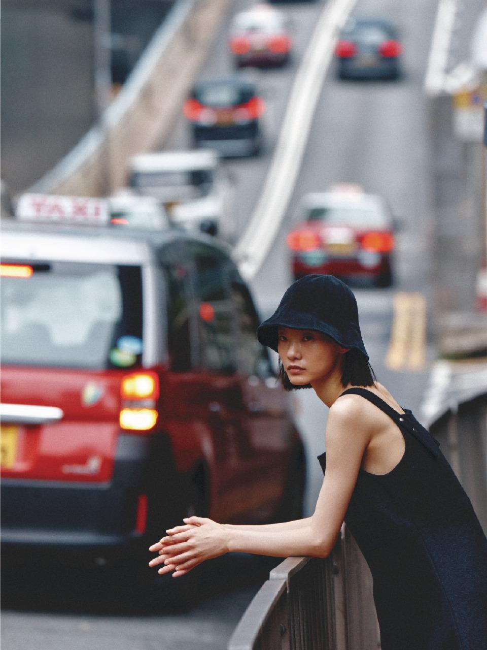 THE RYE Stitch Bucket hat (Black)