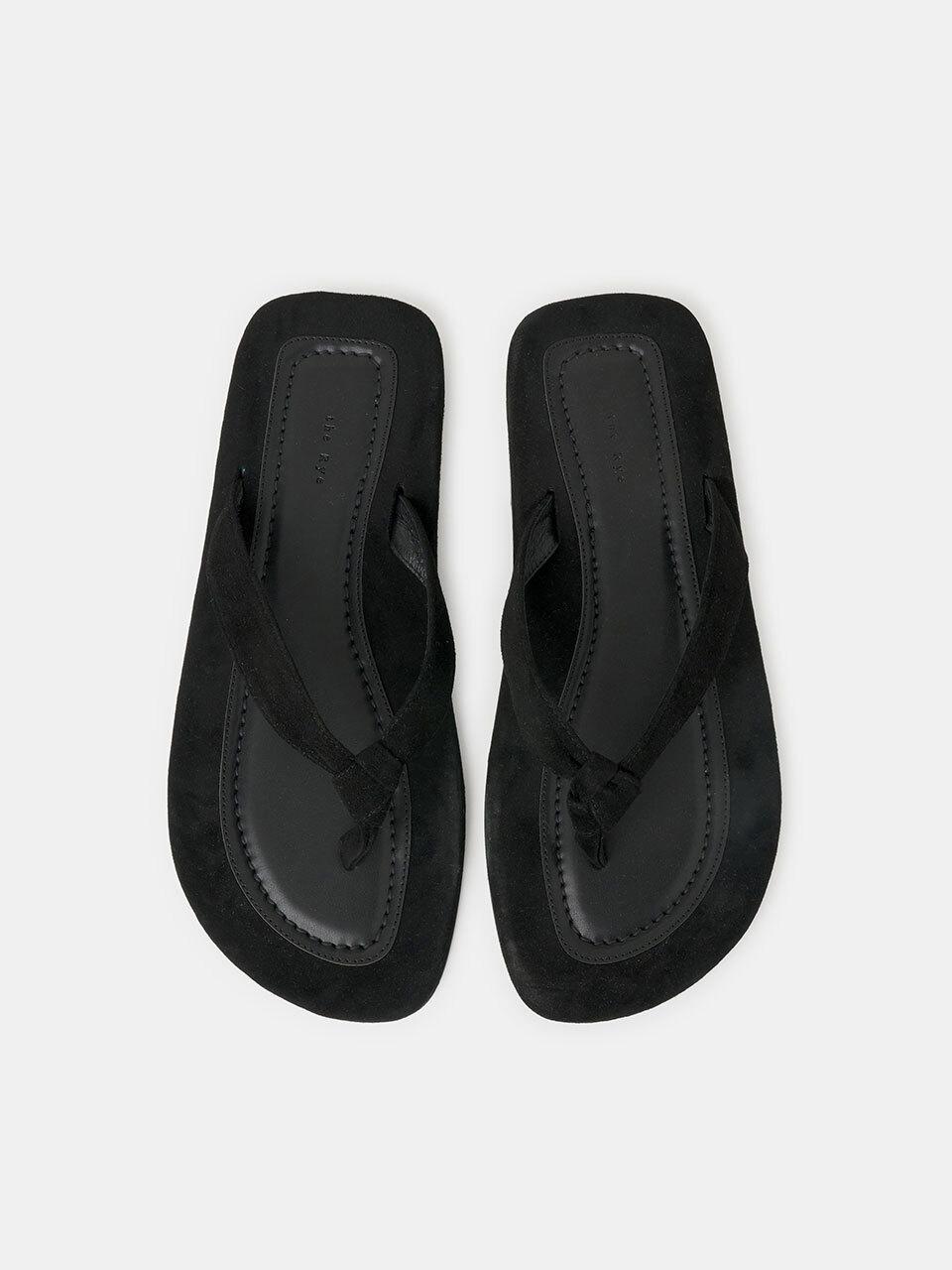 THE RYE Twist Flip-Flop [Black]