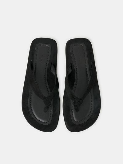 THE RYE Twist Flip-Flop [Black]