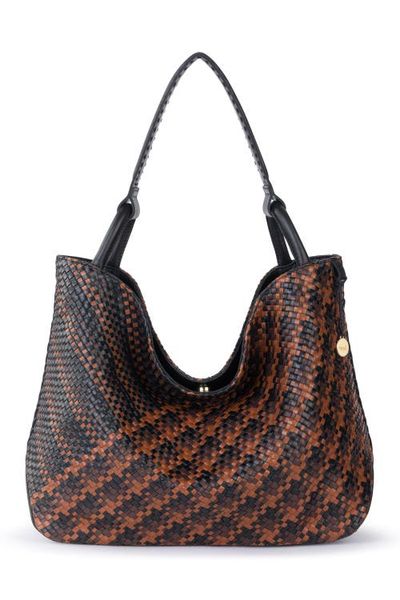 The Sak The Sak Los Feliz Large Tote Woven Leather Bag