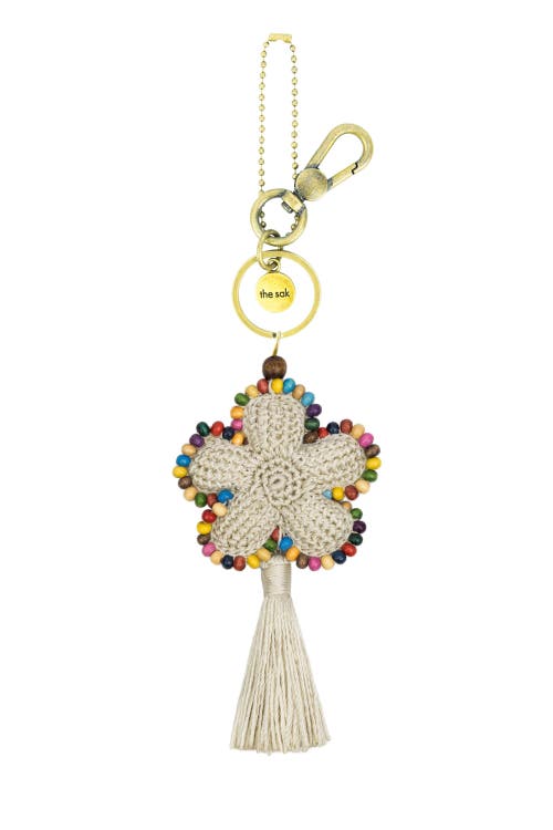 The Sak The Sak Yarnicharmz Crochet Flower Dangle