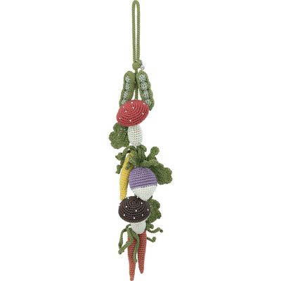 The Sak The Sak Yarnicharmz Hand Crochet XL Dangle - Veggies 