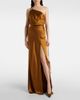 The Sei The Sei Asymmetric silk satin maxi skirt - 2
