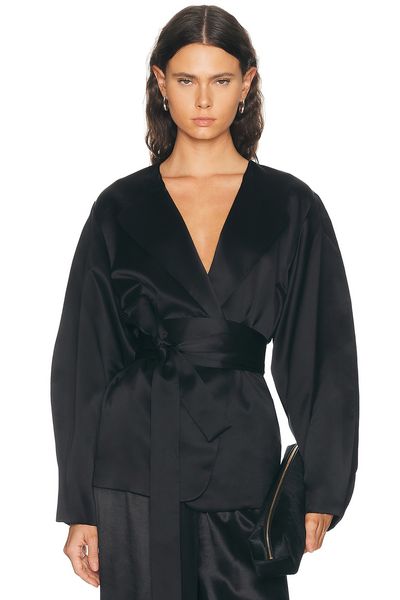 The Sei The Sei Blouson Tie Jacket
