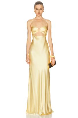 The Sei - Cross Front Halter Dress The Sei - Cross Front Halter Dress