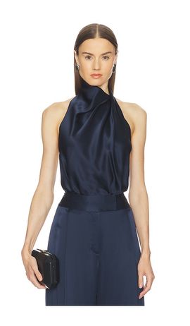 The Sei - Asymmetric Halter Gown