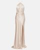 The Sei The Sei Halterneck silk satin gown - 1