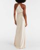 The Sei The Sei Halterneck silk satin gown - 3