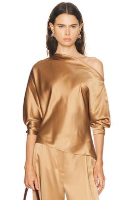 The Sei The Sei Off Shoulder Long Sleeve Top