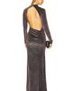 The Sei The Sei Open Back Long Sleeve Gown - 1