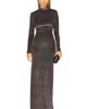 The Sei The Sei Open Back Long Sleeve Gown - 2