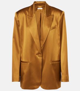 The Sei The Sei Oversized silk satin blazer
