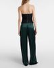 The Sei The Sei Ruched crÃªpe tube top - 3
