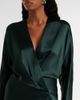 The Sei The Sei Silk satin wrap gown - 4