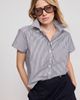 The Shirt by Rochelle Behrens The Shirt by Rochelle Behrens The Boxy Cropped Short Sleeve Shirt - 4