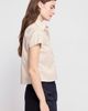 The Shirt by Rochelle Behrens The Shirt by Rochelle Behrens The Boxy Short Sleeve Cropped Shirt - 3